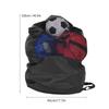Portable Basket  Foot  Volley  Soccer Sports  s Mesh Drawstring Storage Bag