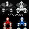 Kid Metal Spinner Three-leaf Finger Pressure Gyro Toy EDC Autism ADHD Finger Gyro Metal Bearing Decompression Christmas Gift