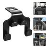 1/2pcs Car Seat Back Hook Multifunctional Double Head Phone Hanger Headrest Hanging Bag Storage Hanger Car Interior Accessories