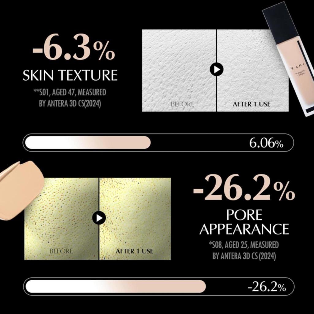 KAHI Single Veil Cream Hangyob Foundation BB Cream Korean Skincare Makeup Concealer 1.01 fl oz