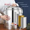 Bingyue 304 Stainless Steel Commercial Insulated Food Bucket