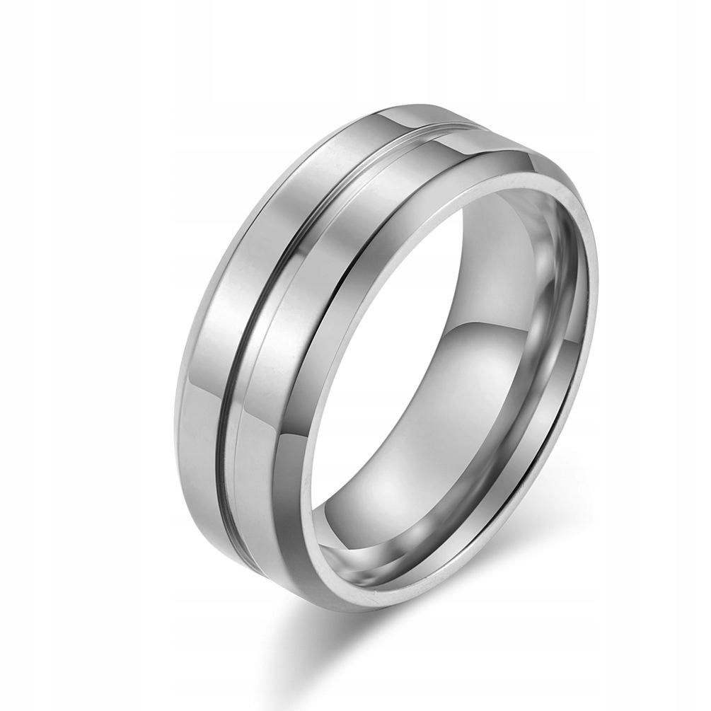 Ehering Silber Stahl Schmuck 316L Größe 25 Eu25 Us11