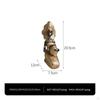 African Woman Figurine Ethnic Statue with Bowl Decorative