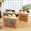 Children Cat Panda Thief Automatic Stealing ATM Toy Money Saving Box Coin Box Piggy Bank