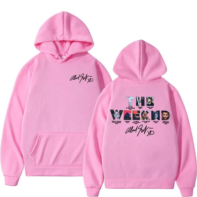 The Weeknd Hoodies Graphic Printed Sweatshirts Casual Long Sleeve Tops for Men Women