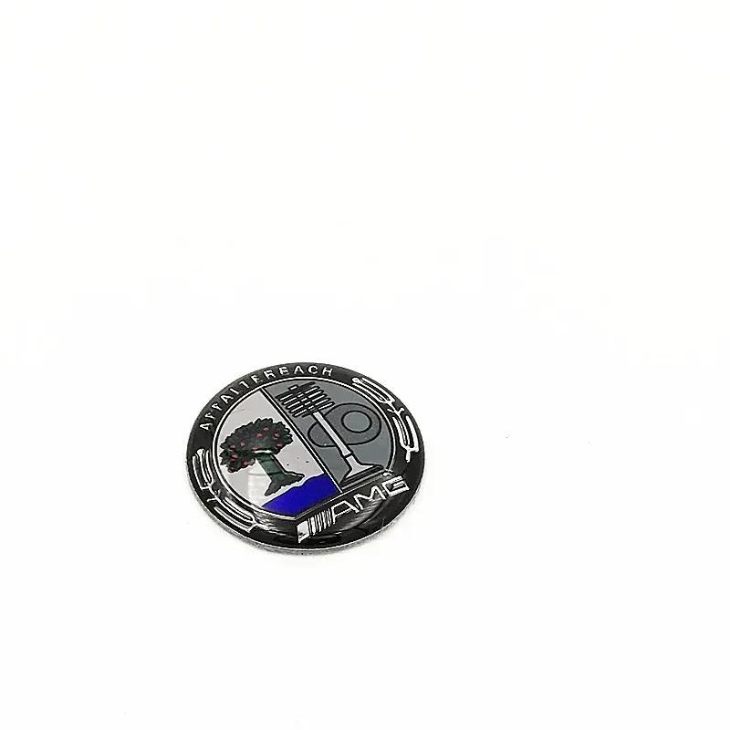 GLC GLB 1pc 29mm Aluminum Car Multimedia Knob Badge Stickers for Mercedes Benz AMG A C E S Class CLA CLS W212 W213 W204 W205 W1