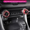 2 Stück Auto AC Klimaregelungsknopf Zierblende Abdeckung für Toyota RAV4 2019 2020 2024 Autozubehör Auto AC Regelknopf Abdeckung