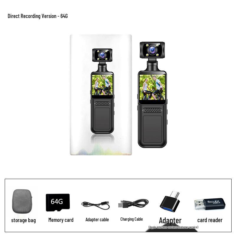 WIFI HD Sports Camera Chest Mount for Cycling & Vlogging