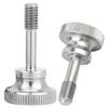 Anti-Slip Knurled Hand-Tightened Step Bolts - 304 Stainless Steel M3/M4/M5/M6/M8