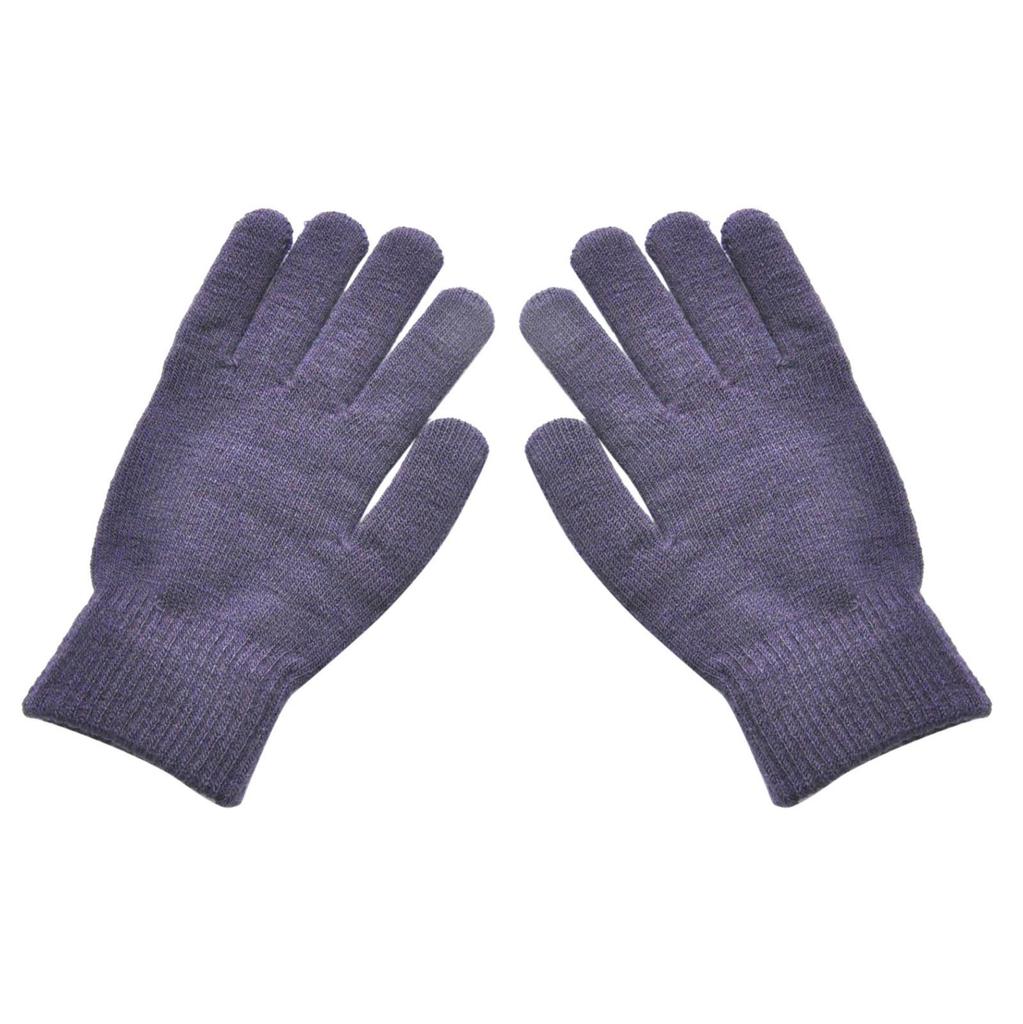 Men's And Women's Knitted Woolen Gloves, Winter Riding Warm And Fleece Gloves