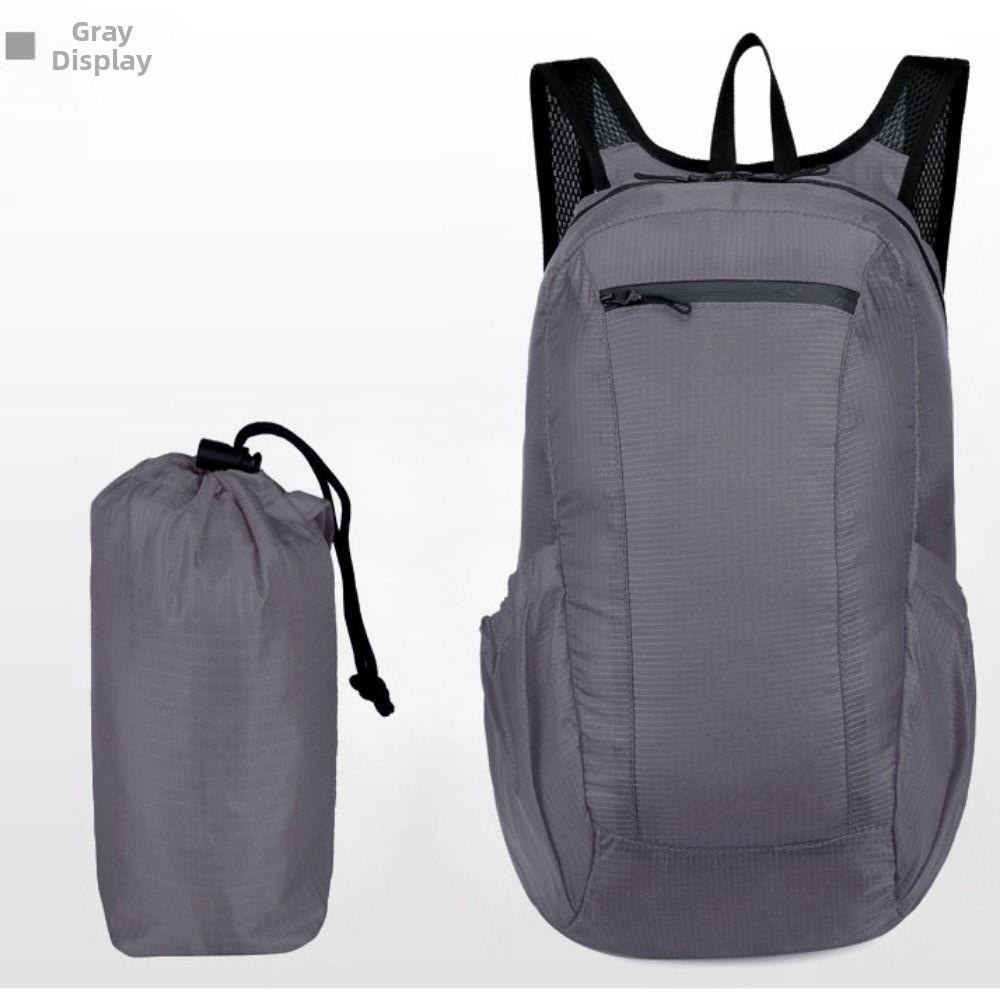 Waterproof Mountaineering Packable Backpack Sports Travel Daypack Bag  For Men Women