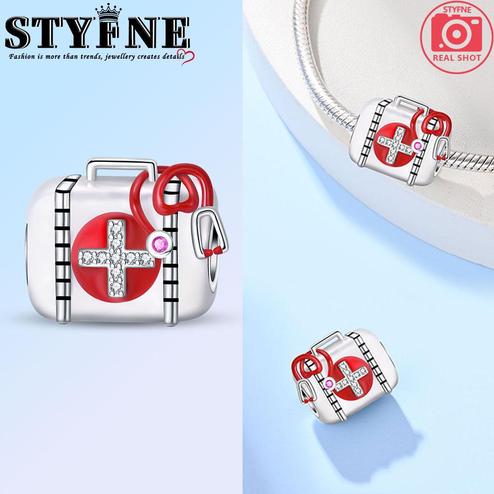 Eleganti Charms e Perline in Rame 100% Serie Professioni Medico Pittore Musicista Infermiere Adatti a Braccialetti Originali Gioielli Fai da Te