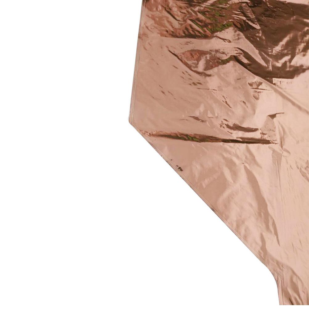 5Pcs 24In Aluminum Film Balloon Premium Square Foil Balloon for Party Backdrop Photo Prop Table Decor Celebrations Rose Gold