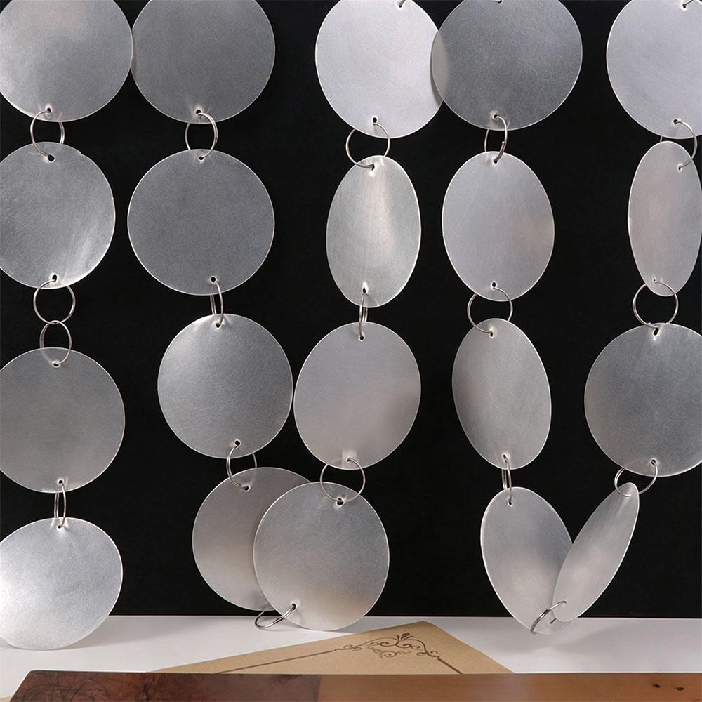 1 M/1.5 M DIY Shell Bead Strings Finished Bead Round Shell Decor Curtain  Birthday Party