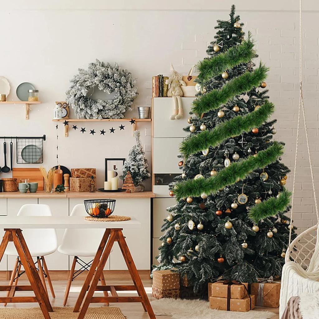 Christmas Top Artificial Christmas Green Rattan Wedding Party Decoration