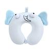 Cuscino da Viaggio a Forma di U Cuscino in Memory Foam Animale Peluche Poggiatesta Supporto per il Collo