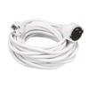 Extension Cord - WHITE - 10M - Child Safety - 1 Socket - Indoor