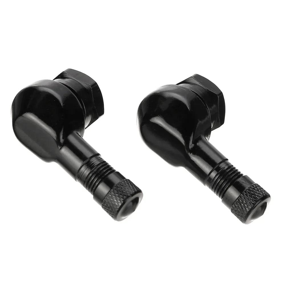 2Pcs 90 Degree Universal Motorcycle Aluminum Wheels Tire NCY Leak-proof TWPO Valve Caps CNC Motorcycle Tire Valve Stems
