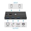 USB C & USB 3.0 KVM Switcher Allows Quick Device Swapping Between Two Computers Supports Printers And More