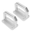 Aluminum Alloy Front Tow Hooks Replacement For Ram 2500 3500 2WD 4WD 2003 2018 68171791AA Heavy Duty D Ring Shackle