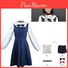 Exquisite East Mountain Little Red Cosplay Costume In Blue And Black