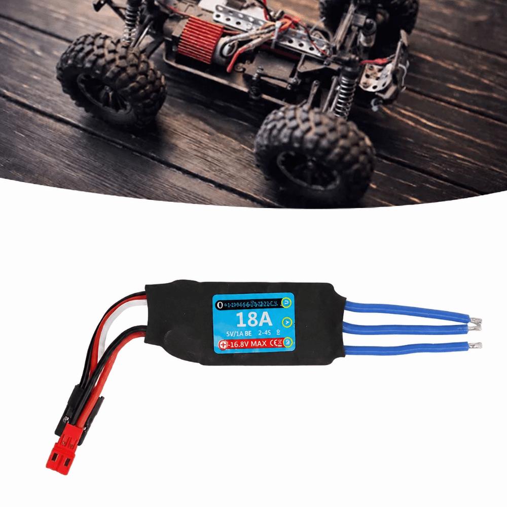 2-4S Brushless ESC 18A RC Car ESC Durable Mini ESC For RC Boat