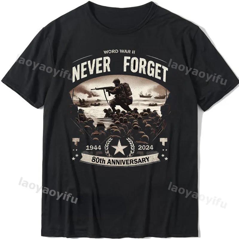 2024 Commemoration Of The Norunisexdy Landings D Day Printed Tshirt Top Summer Outdoor Unisexs Clothing Classic Karol G Things