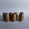 Miniature Old-Fashioned Wooden Beer Barrel Dollhouse Decoration Model