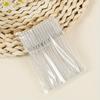 [Brosse de beauté multifonctionnelle] Lot de 50 brosses spirales multifonctions à double usage | Peigne à cils, peigne à sourcils, pinceau de maquillage