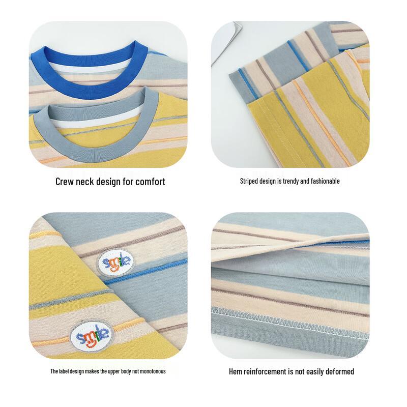 Boys' Striped Summer T-shirt