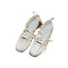 Fashion Women's Genuine Leather White Shoes  New Fashion Non Slip Strap Soft Soled Ballet Shoes Women's Flat Casual Mary Jane Shoes