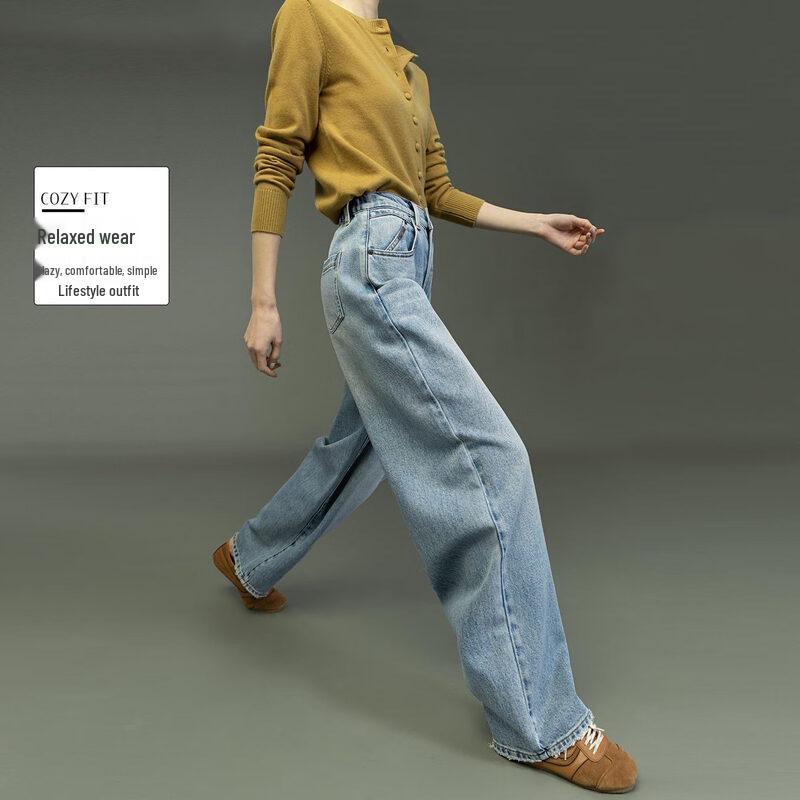 

Demana Women s 2025 Spring Slimming Harem Denim Jeans L