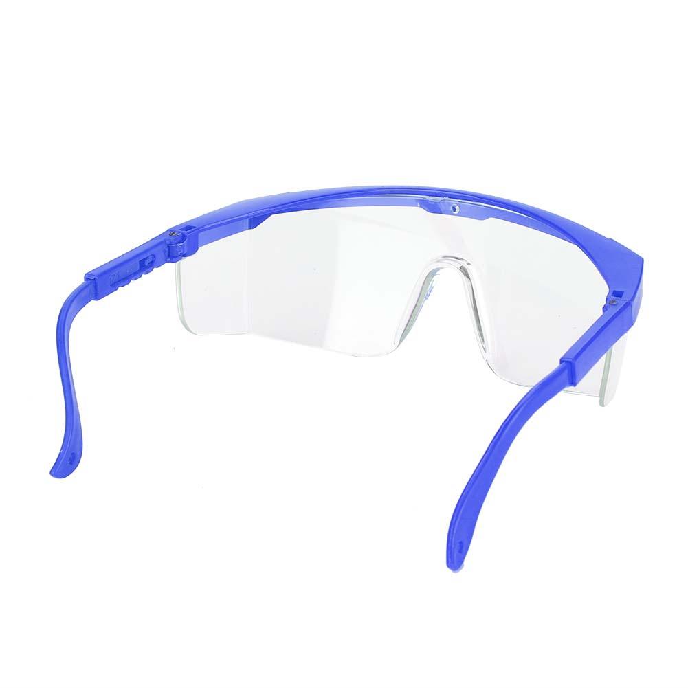 Nail Art Anti UV Glasses UV Gel Soak Off Gel Nail Dust Collection Dust Proof Glasses (Blue)