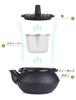 Hwagui Iron Teapot, Iron Supplement, Induction Compatible, Small Size, Nanbu Iron Teapot, 0.3L