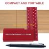 F26C Precisions Woodworking Square L Shaped Right Angles Measuring Tool L Angles Rule Tool for Carpenter & Projects