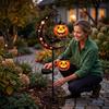 Pumpkin Shape Outdoor Garden Light for Fall Yard Decoration