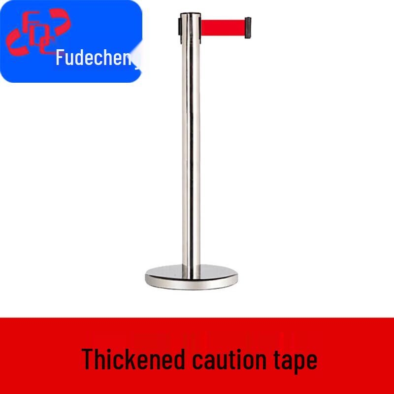 Fude City Retractable Safety Barrier Post with 5m Warning Line