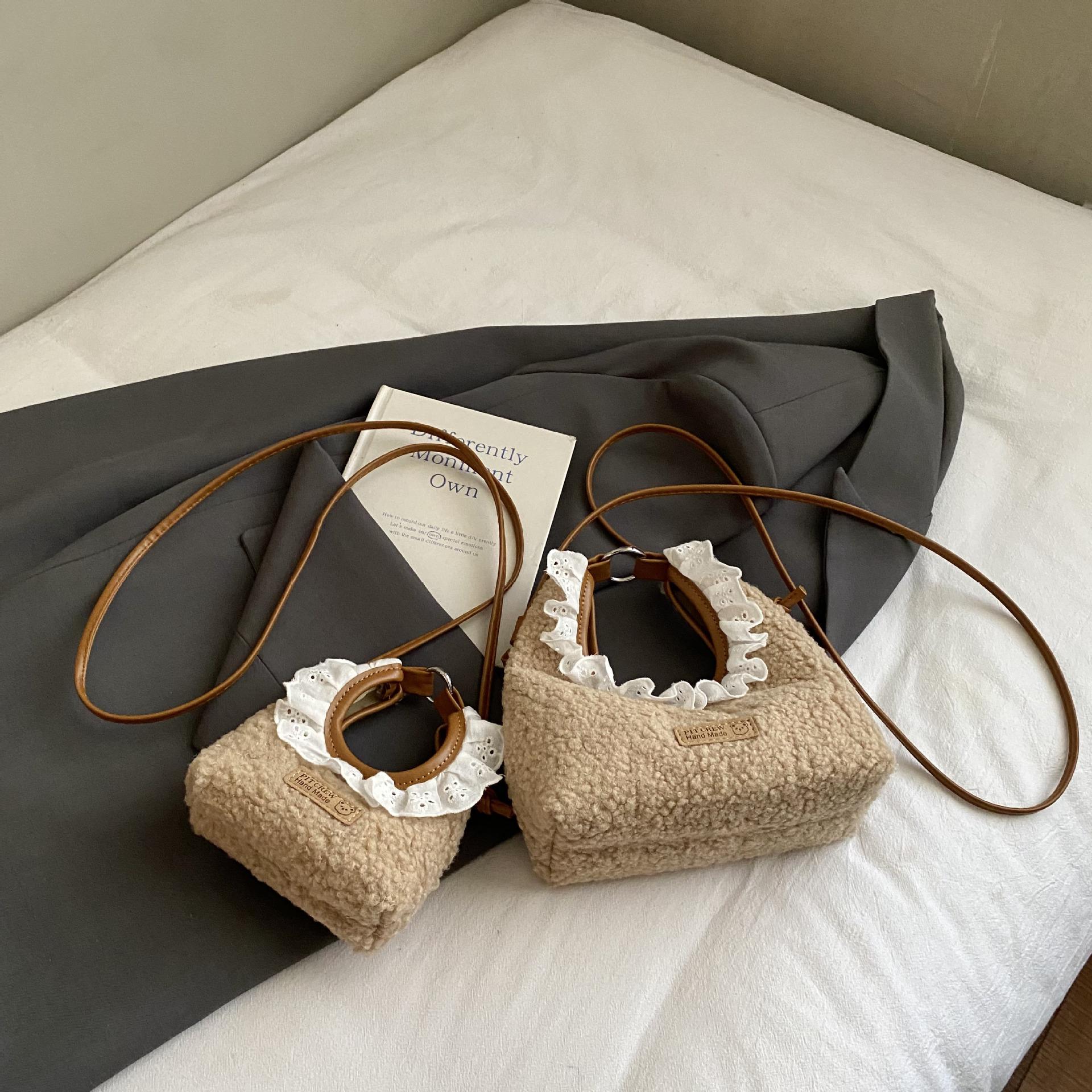 

Детская мини-сумка кроссбоди в корейском стиле – Модная маленькая сумка и кошелек для монет на осень/зиму 2025.