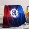 Cruz Azul Flannel Blanket, High quality Comfortable for All Seasons, Home Decor, Warmth and Comfort