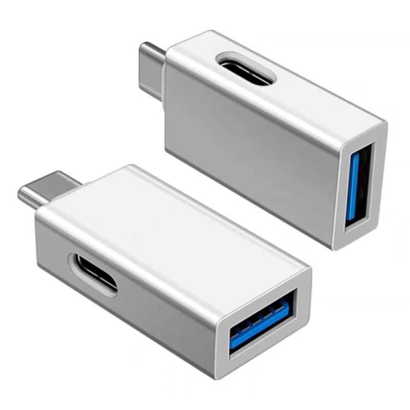 USB 3.0 To USB Type C Adapter OTG Cable USB C Male To USB 3.0 Female Cable Converter Type C Adapter with Charging Port