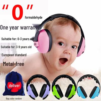 Infant Earmuffs: Noise-Reducing Headphones for Airplane Pressure Relief, Sleep, and Studying (Ages 0-3)