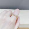 Adjustable Women's Ring Temperament Tide Ring Design Fashion Personality Commuter Style Index Finger Ring Wedding Party Jewelry Elegant Accessories