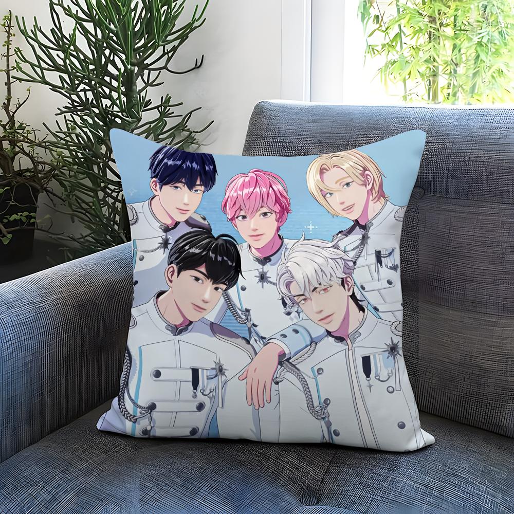Stylish PPplaveing Cushion Cover Comfortable Reversible Pillow Cover Ideal for Car Sofa Bedroom  Beyond