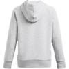 Under Armour Rival Fleece Wordmark Lightweight Comfortable Soft Hoodie Women Hoodies Modern-Gray Light-Stone South-Flower 1386512-011