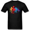 AVERBILY Men's Teen Titans T-shirt Black M