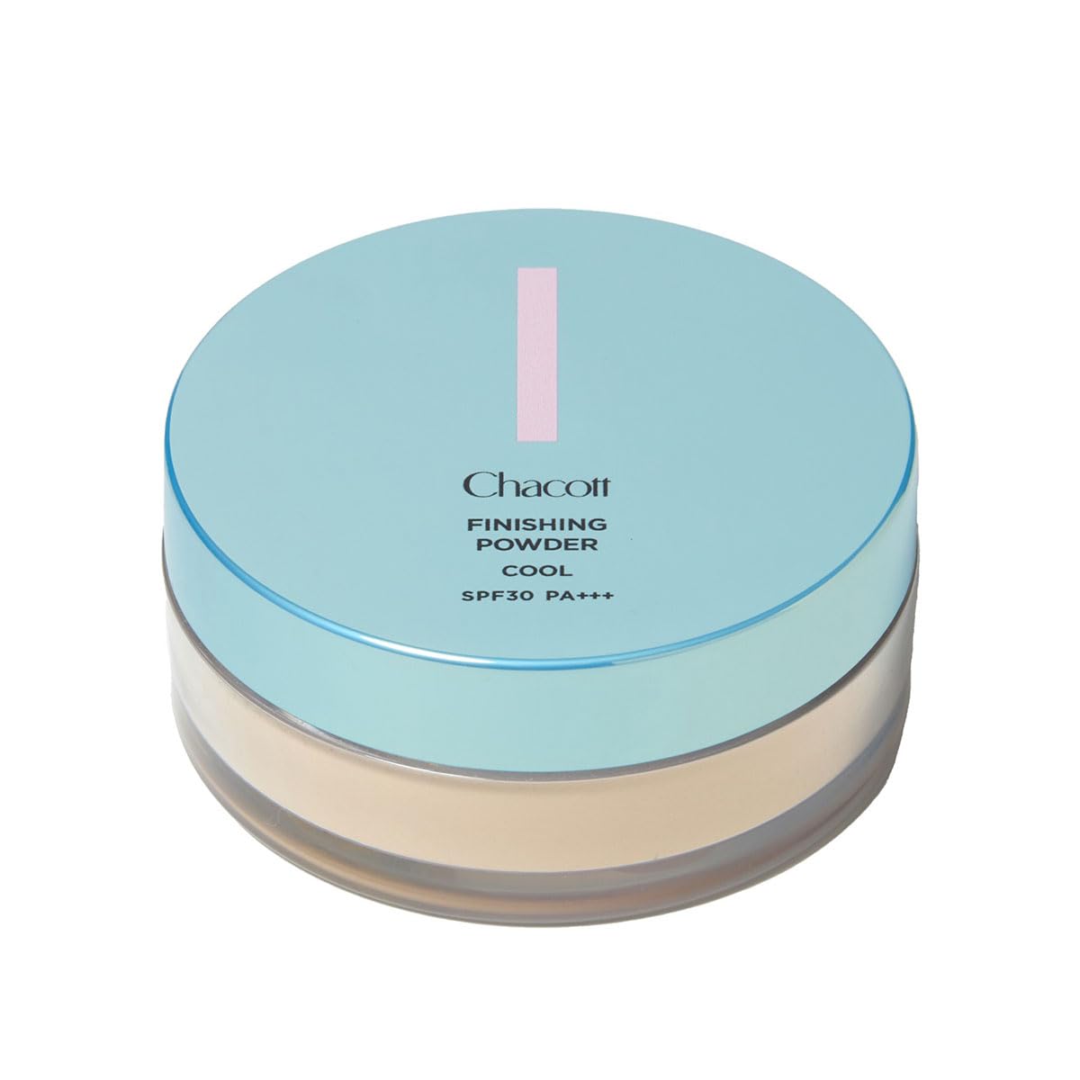 

Chacott Finishing UV Powder Cool, Color: 791 Brightening Natural, 15g, with puff, SPF30PA+++ (non-chemical formula), loose face powder.