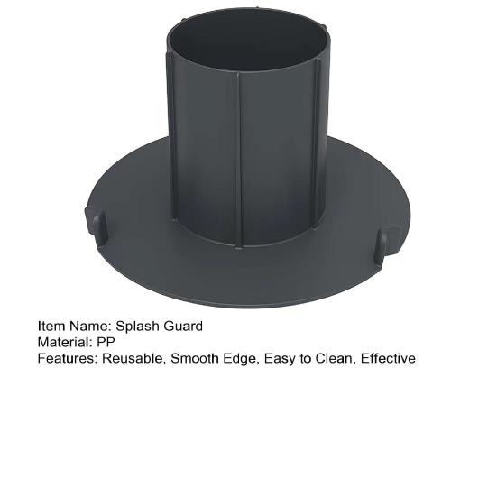 Osłona przeciwbryzgowa do miksera Bryzgoszczelna Jakość spożywcza Nieprzywierająca Ekologiczna Gładka krawędź Uniwersalna osłona przeciwbryzgowa do mieszania Pokrywa przeciwbryzgowa Artykuły kuchenne