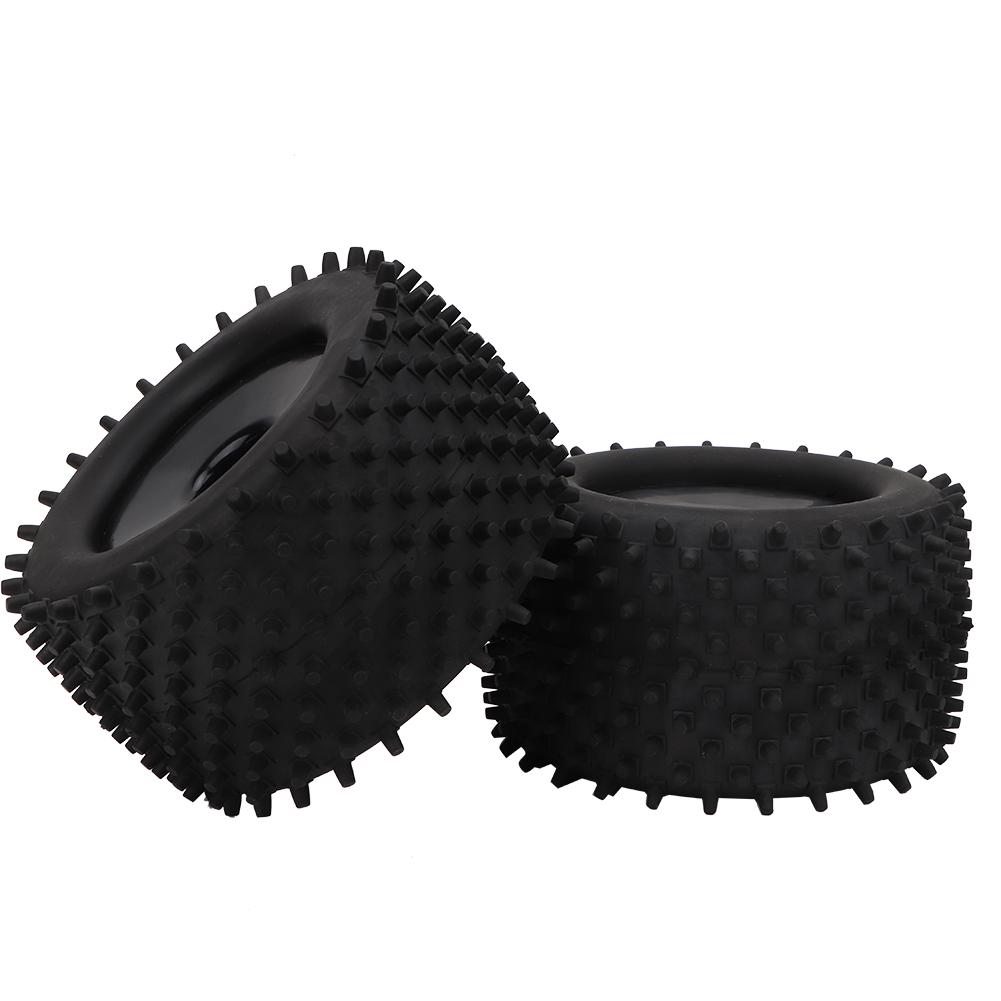 155mm Rubber Tire 82mm Hub Wheel Upgrade Parts for  Truck 1/8 RC Racing Car