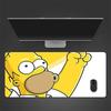 Homer Simpson Art Mouse Pad, Large Gaming Desk Mat, Non-slip XXL Mousepad for Laptop & Tablet, Mini PC Playmat with Stitched Edges