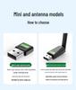 1300m Dual-Band USB Wireless Network Card - 5G Gigabit High-Speed WiFi for Desktop & Laptop (Driver-Free)